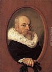 Frans Hals Canvas Paintings - Petrus Scriverius